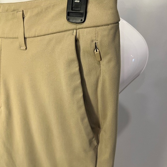 Lululemon Men's Slim Fit Khaki Chino Pants - Stretch Comfort - Picture 4 of 9